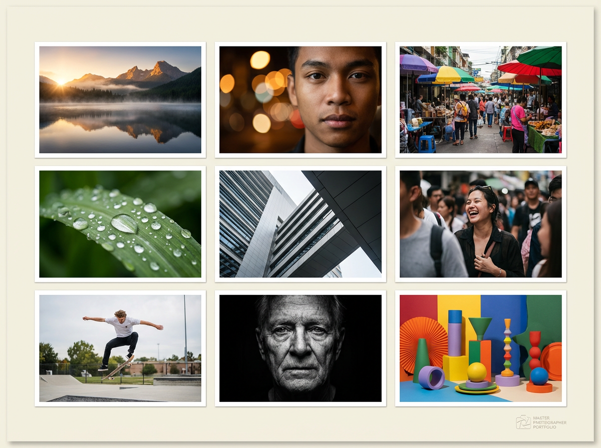 Professional Portfolio Collage