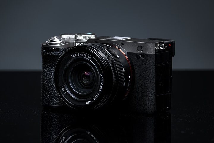 Sony a7C II compact full-frame mirrorless camera body.