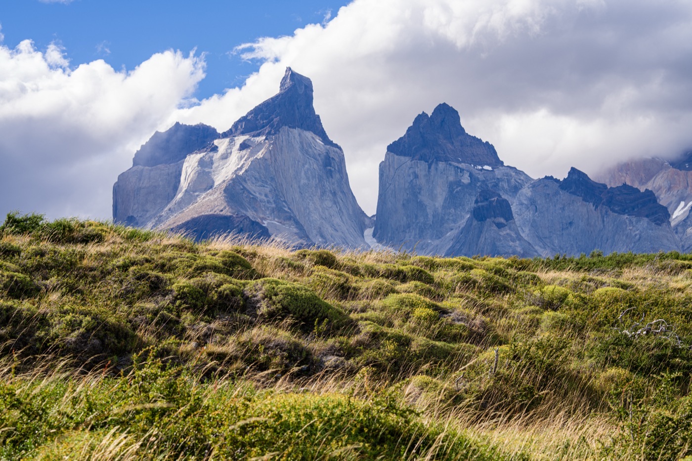 The granite horns of Torres del Paine, Patagonia